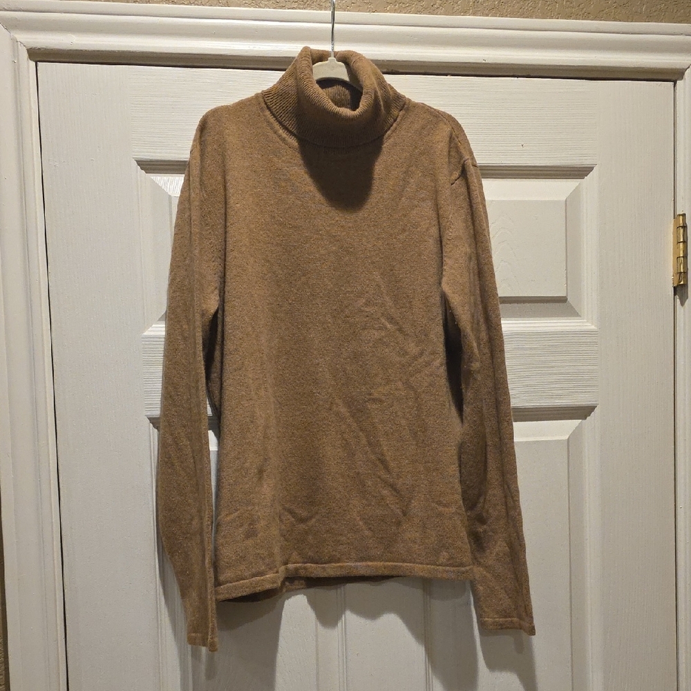 Lauren Ralph Lauren Tan Turtleneck Sweater